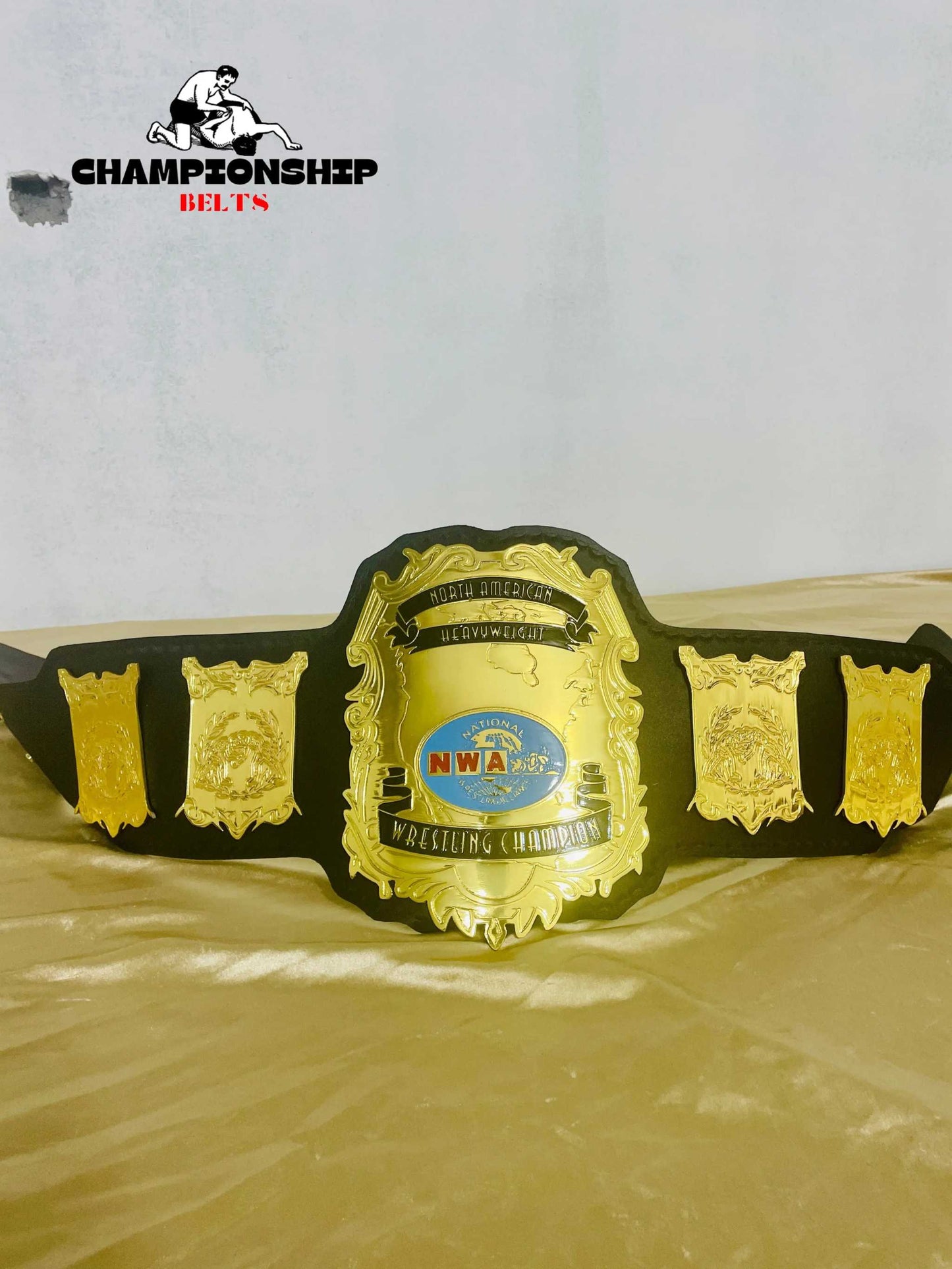 NWA North American Wrestling Heavyweight Championship Replica title Belt