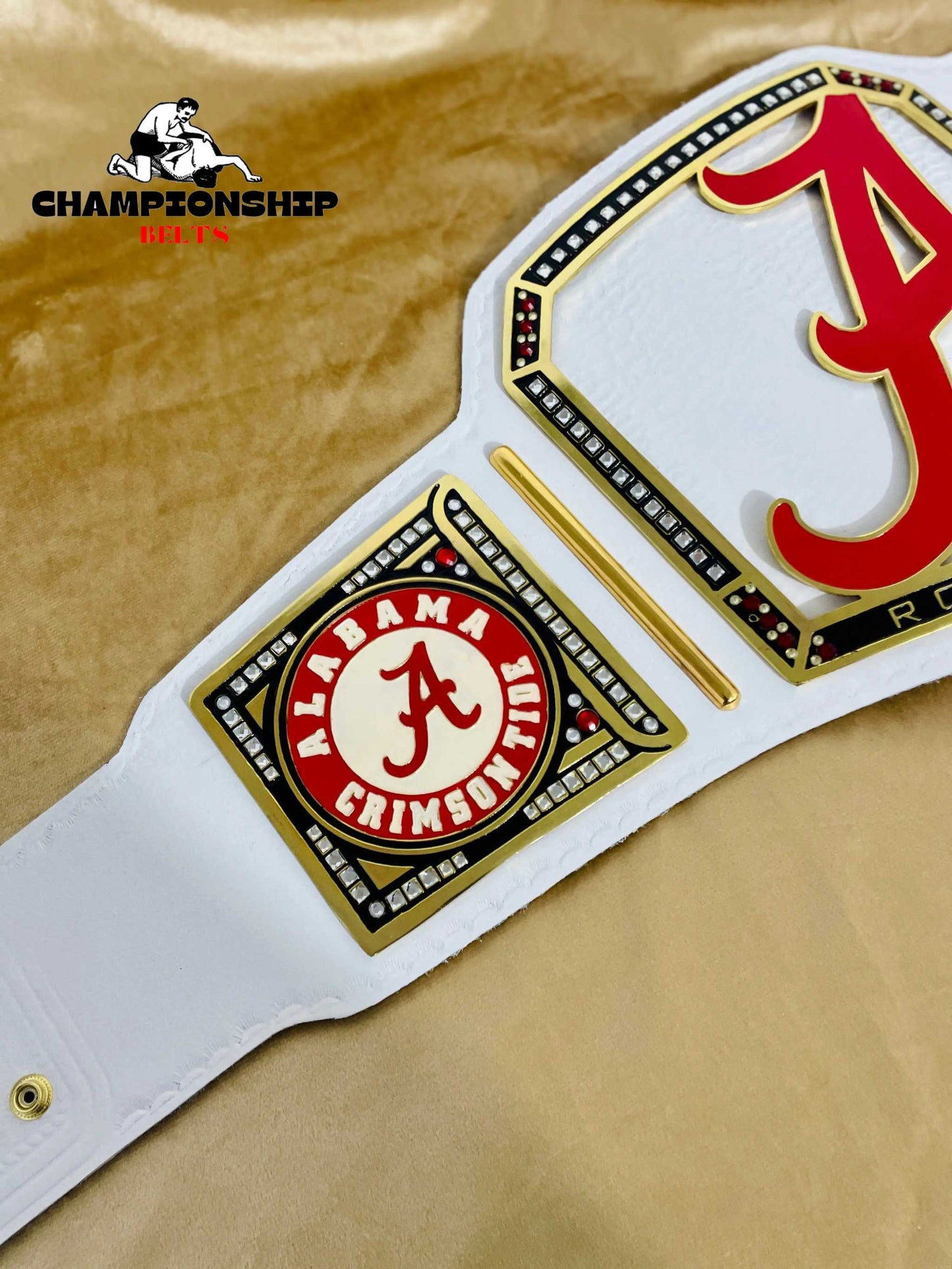 Alabama Crimson Tide WWE Championship Replica Title Belt ChampionshipbeltUS