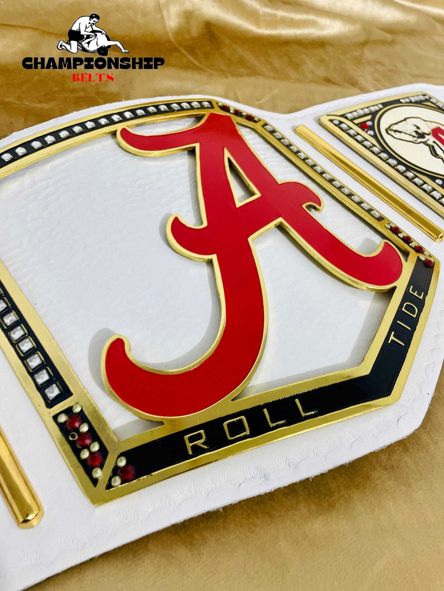 Alabama Crimson Tide WWE Championship Replica Title Belt ChampionshipbeltUS