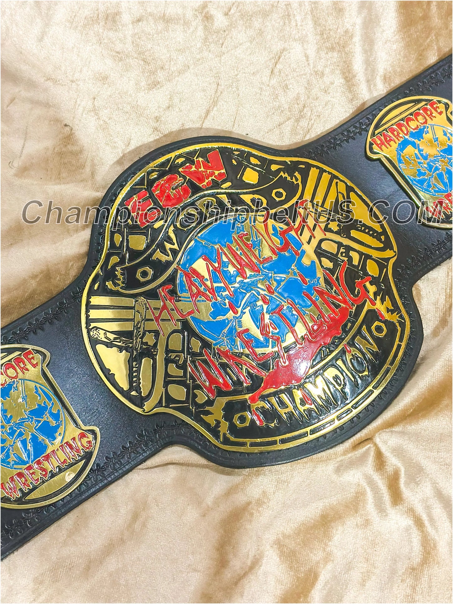 ECW World Heavyweight Wrestling Championship Replica Title Belt ChampionshipBeltUS