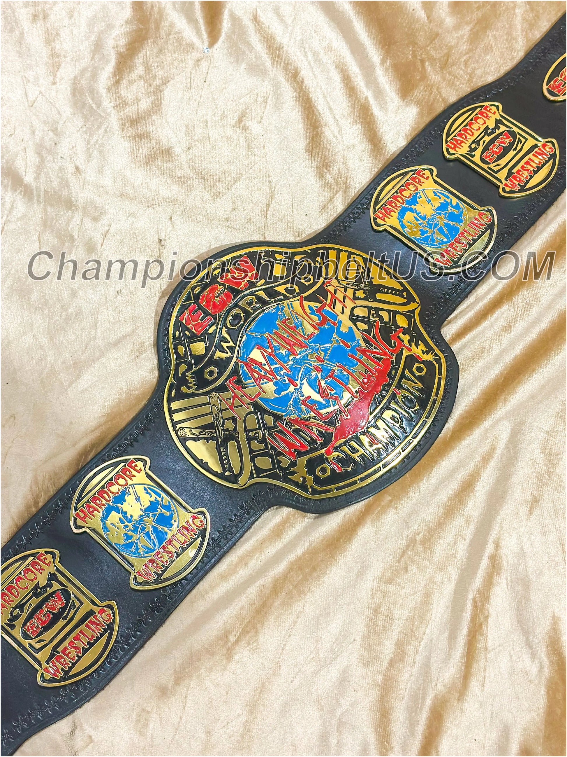 ECW World Heavyweight Wrestling Championship Replica Title Belt ChampionshipBeltUS