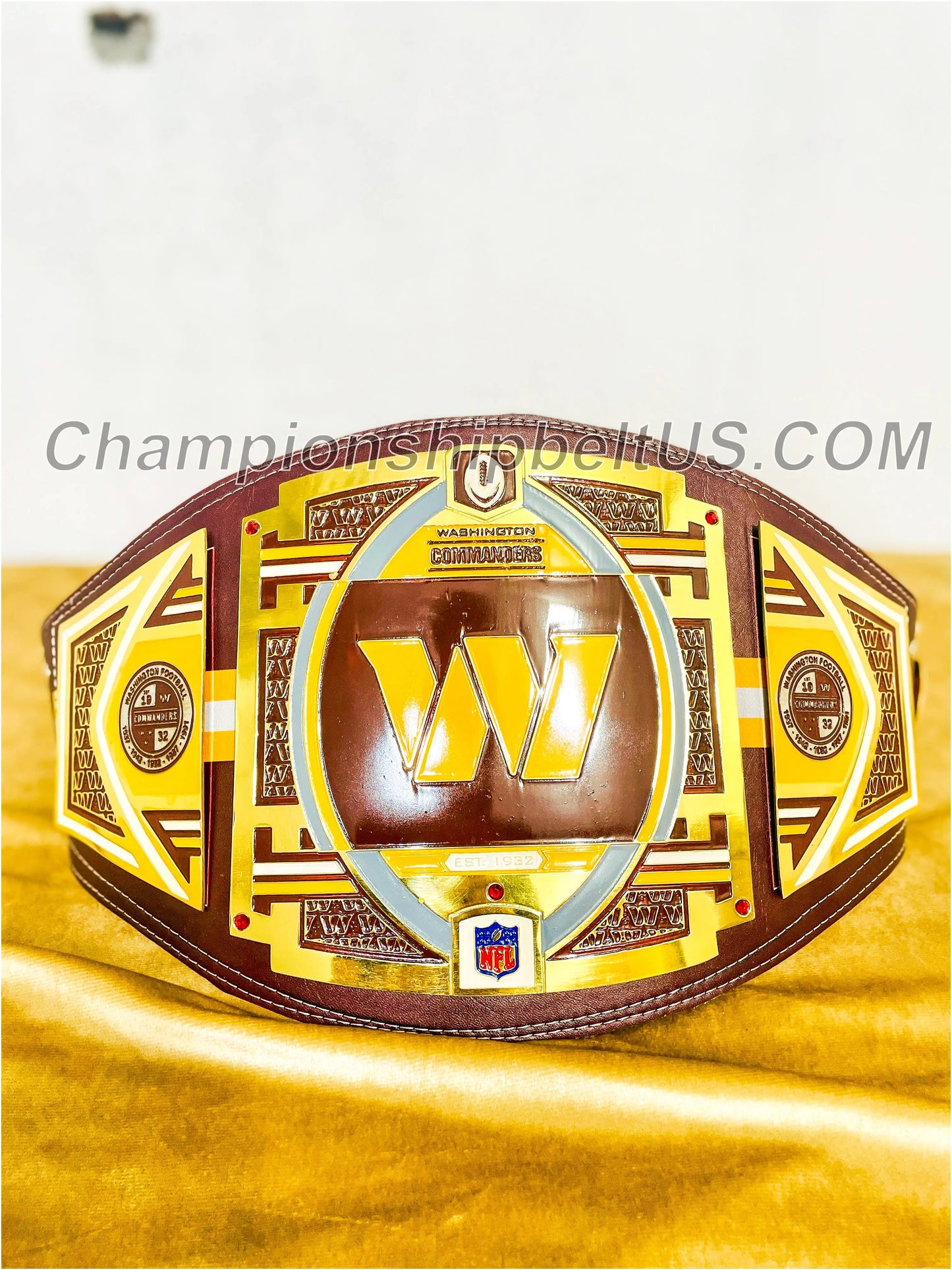 Washington Commanders Legacy Replica Wrestling Title Belt