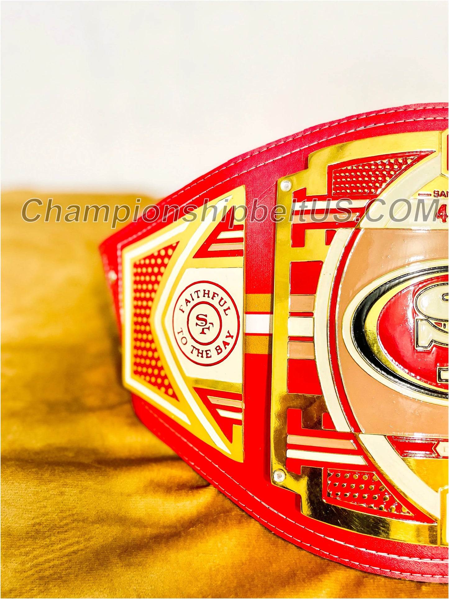 San Francisco 49ers Legacy Replica Wrestling Title Belt