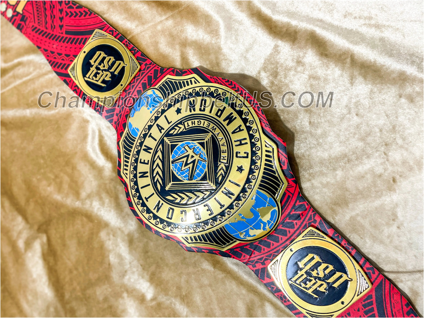 Jay Uso WWE Intercontinental Championship Replica Title Belt