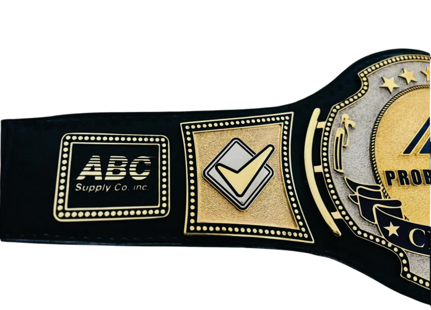Proper Roofing Champion Championship Belt