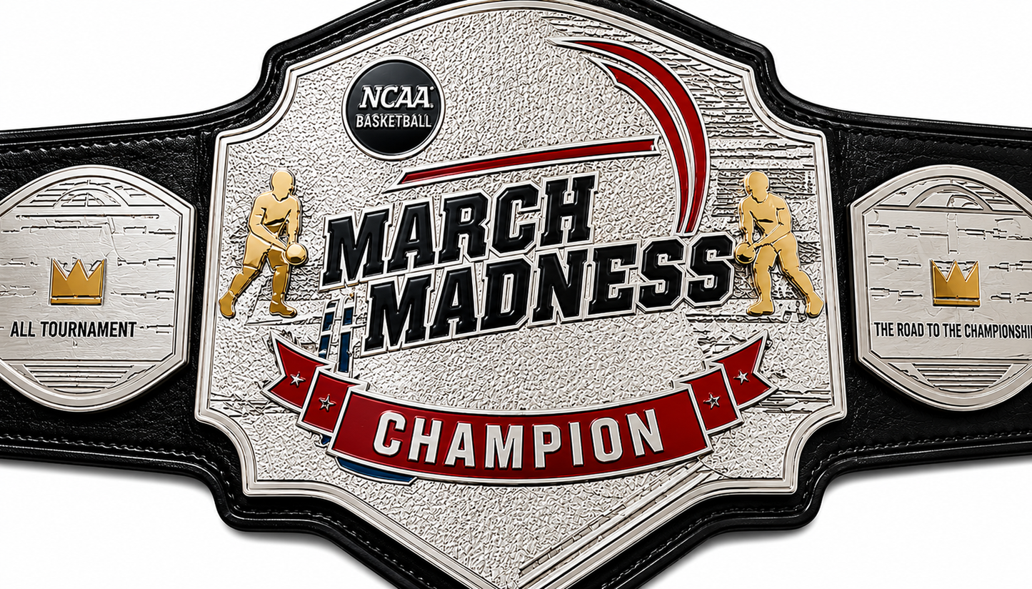New Customise LSU Tigers Championship Belt Adult Size