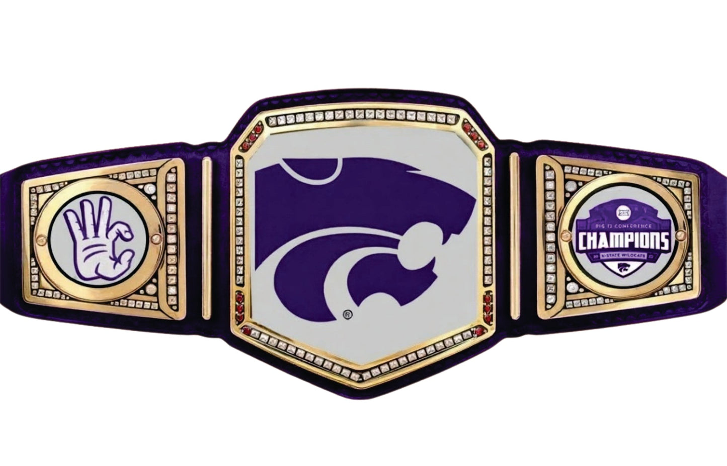 Kansas State Wildcats XII 2022 Championship Belt