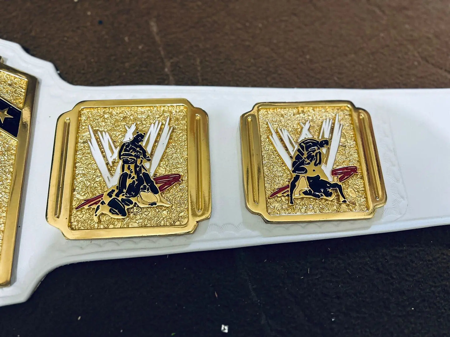 24K Gold Plated CNC Intercontinental Heavyweight Wrestling Belt