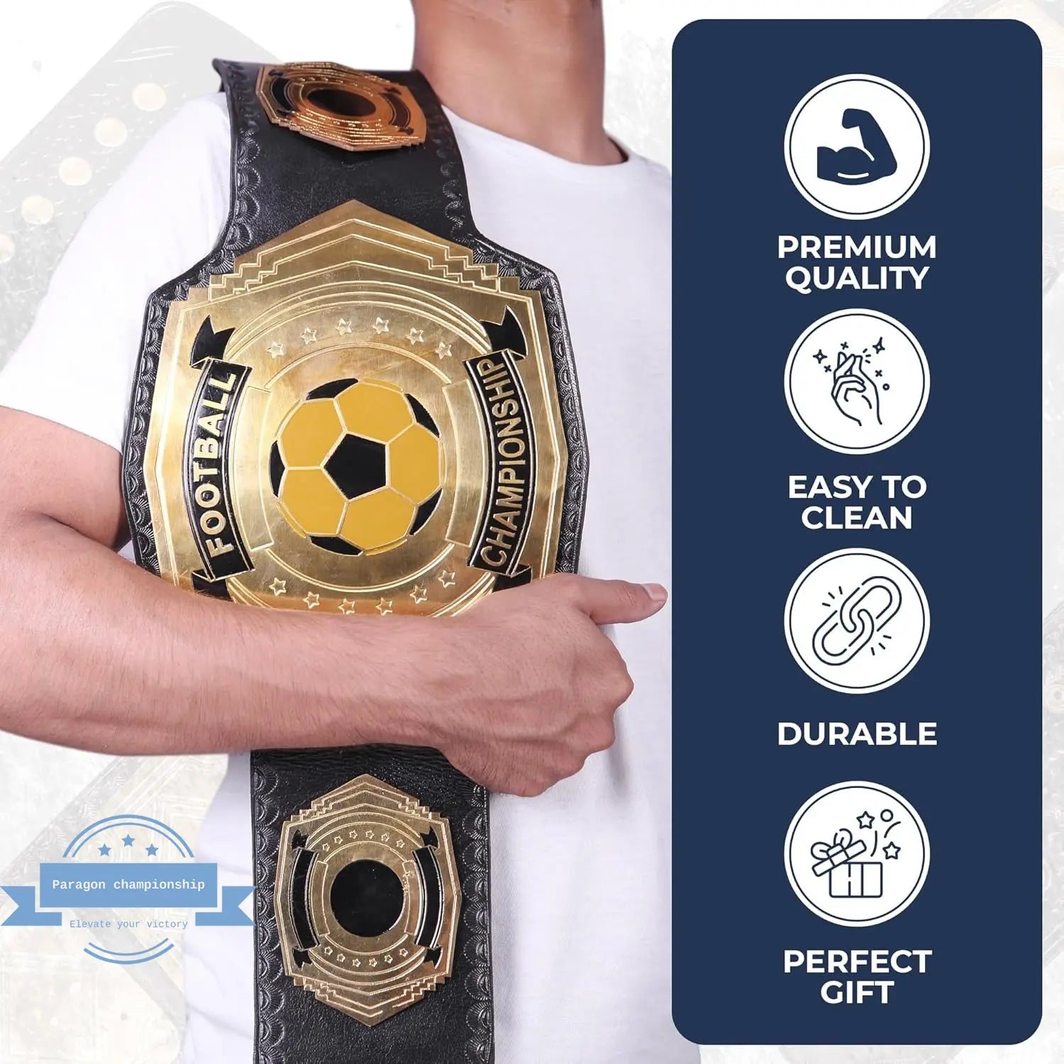 "Design Your Own" 4lb Custom Wrestling Championship Belt ChampionshipBeltUS