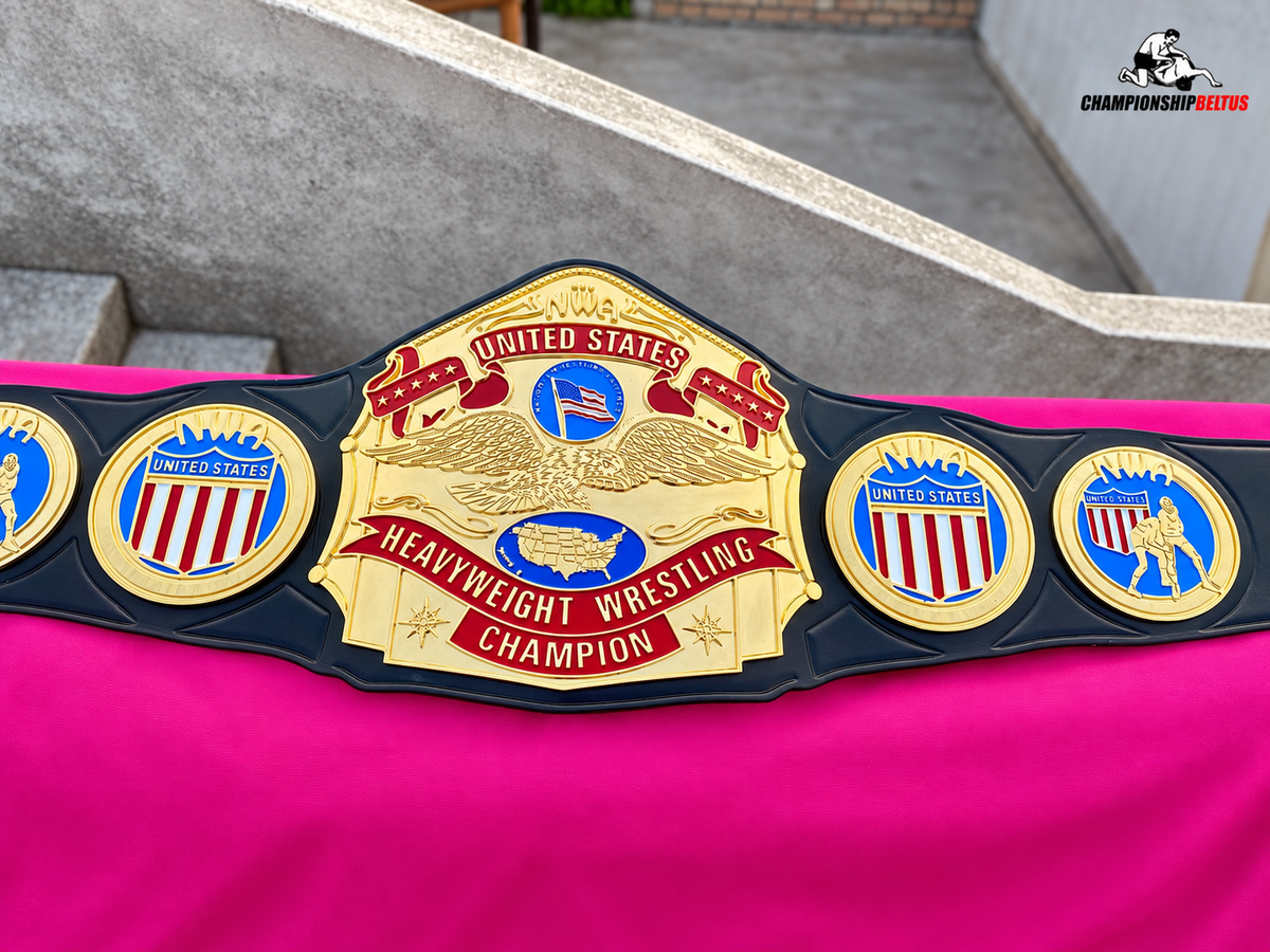24K CNC United States Heavyweight Wrestling Championship Belt – Premium Replica Title