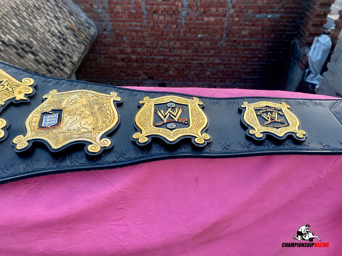 24K GOLD WWE Undisputed Championship Belt – Eddie Guerrero Edition CNC Belt