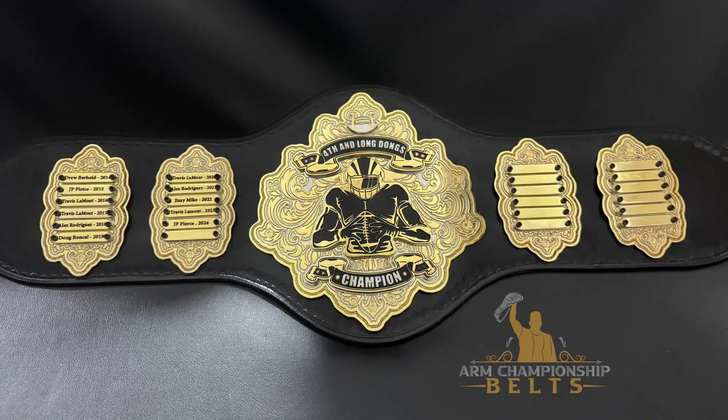 Custom Engraved Fantasy Football Championship Belt