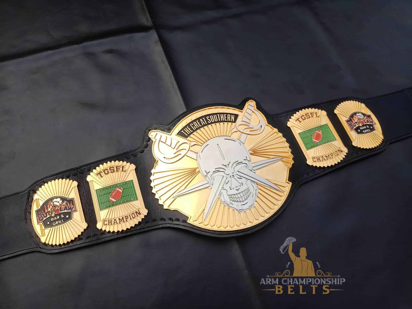 Customizable TGSFL Championship Belt