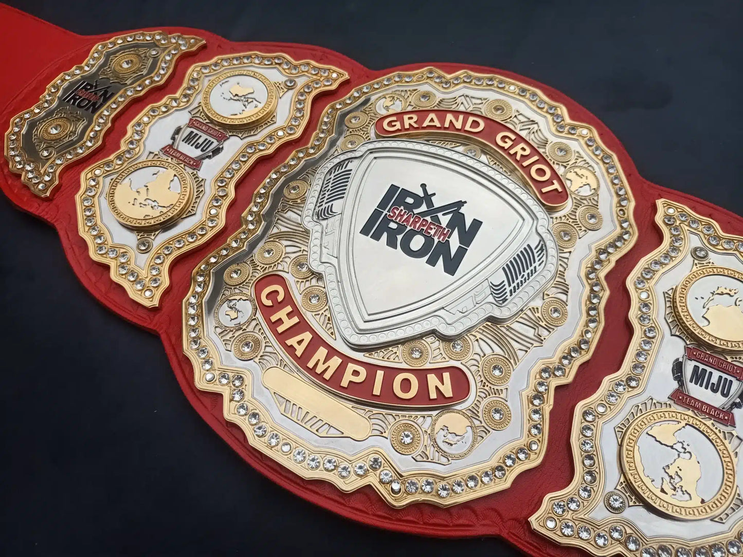 Custom Cultural Excellence Championship Belt