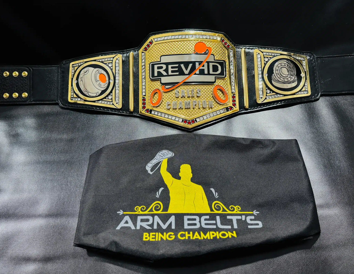 Custom Corporate Sales Champion Belt