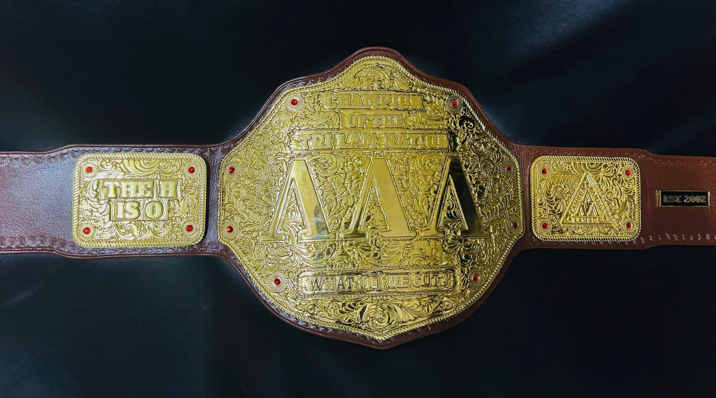 Johnsonville Sausage World Champion Customizable Belts