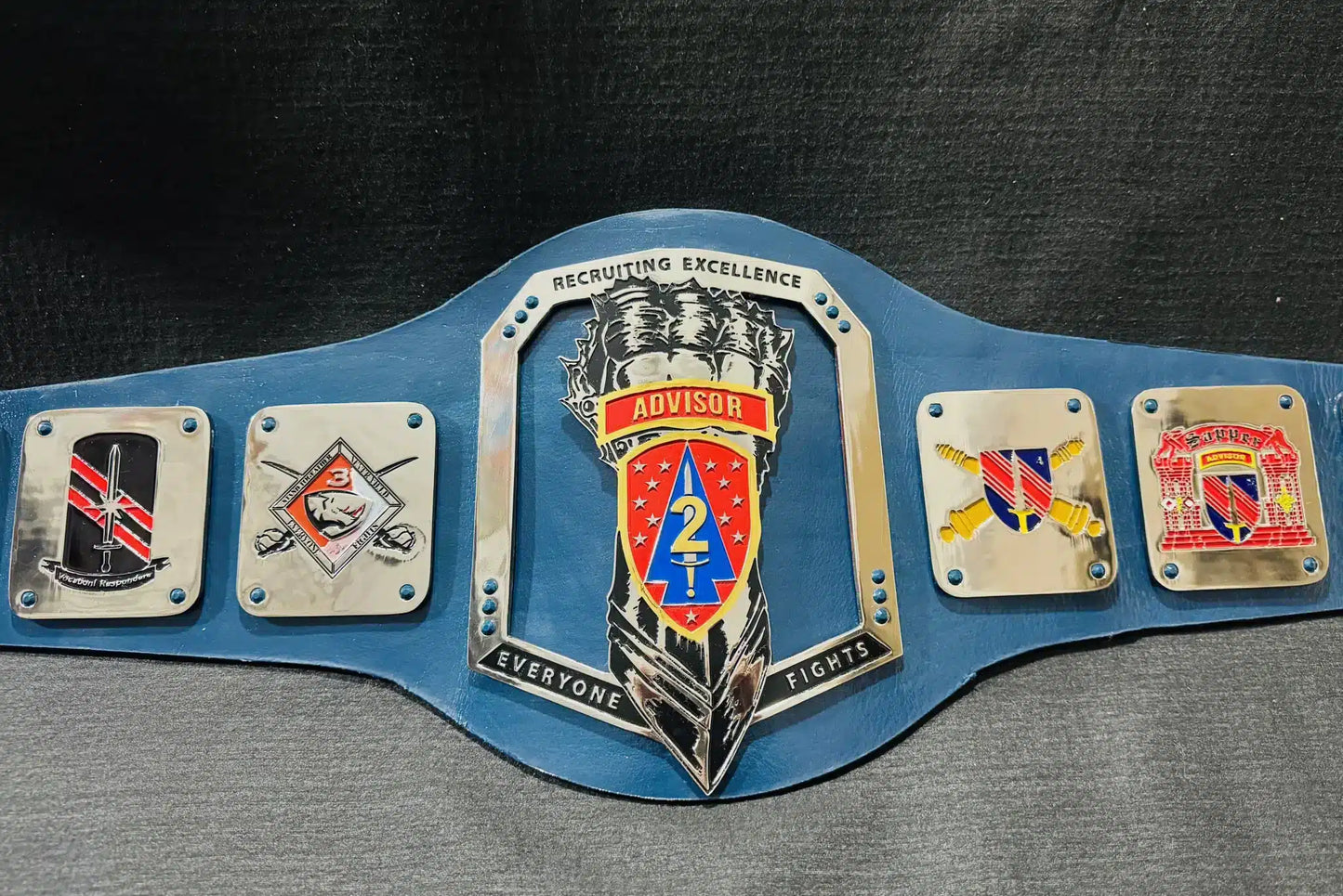 Custom Military Tribute Championship Belts