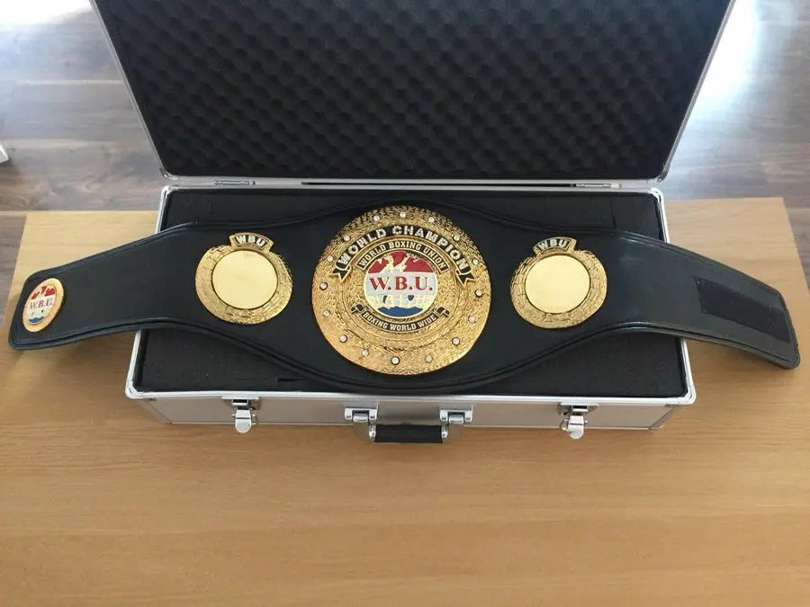 WBU World Boxing Union Title Belt – A True Champion’s Prize ChampionshipBeltUS