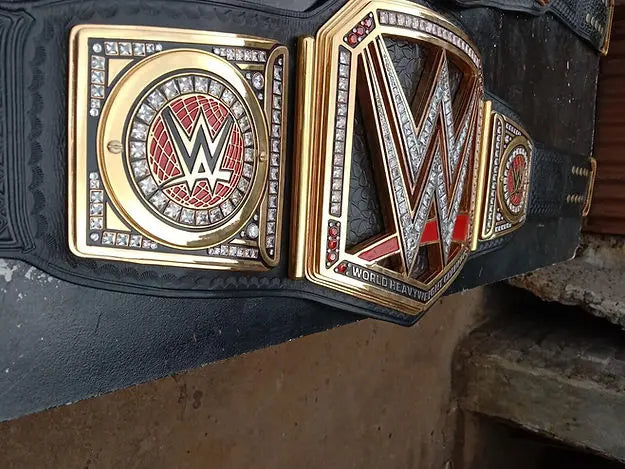 24K Gold World Heavyweight CNC Championship Belt Replica