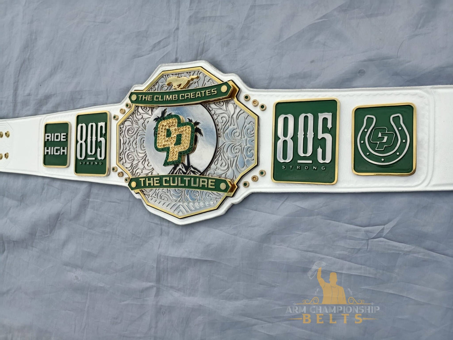Cal Poly Football Custom Championship Belt