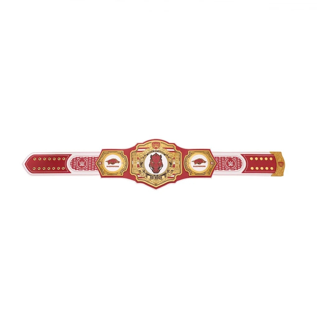 Arkansas Razorbacks WWE Legacy Title Belt
