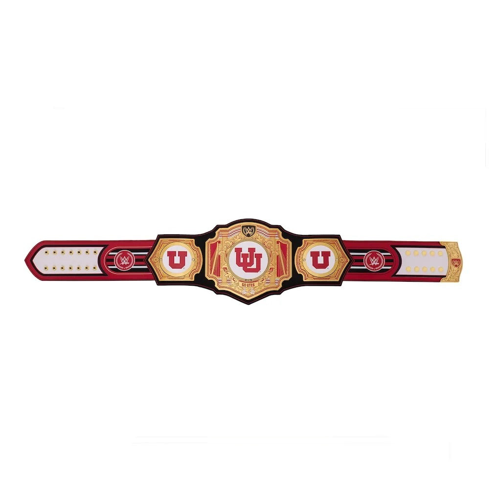 Utah Utes WWE Legacy Title Belt