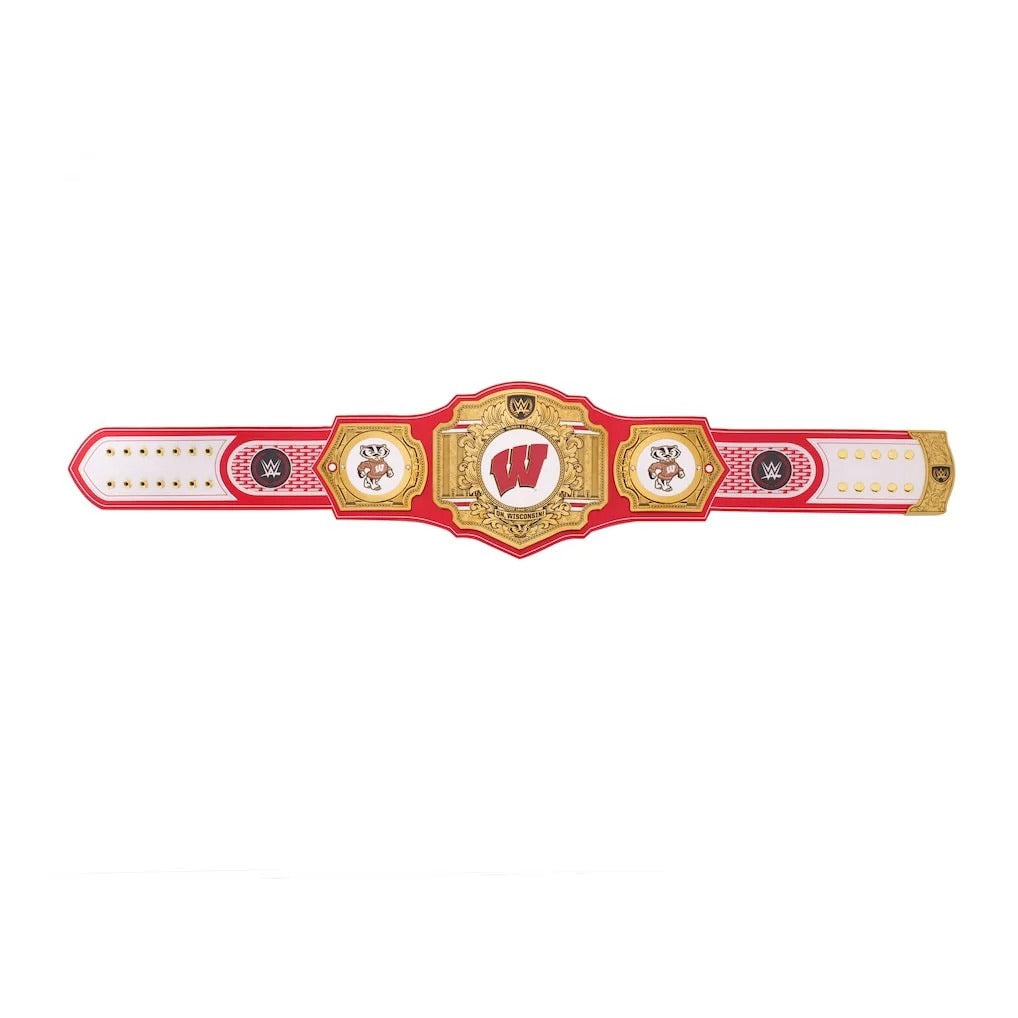 Wisconsin Badgers WWE Legacy Title Belt
