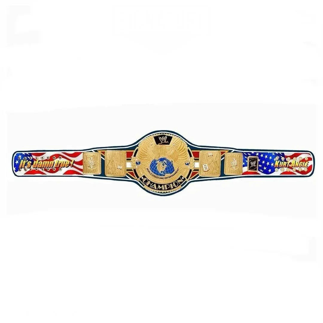 WWE Big Eagle Kurt Angle Signature Series Championship Replica Belt Adult ChampionshipBeltUS