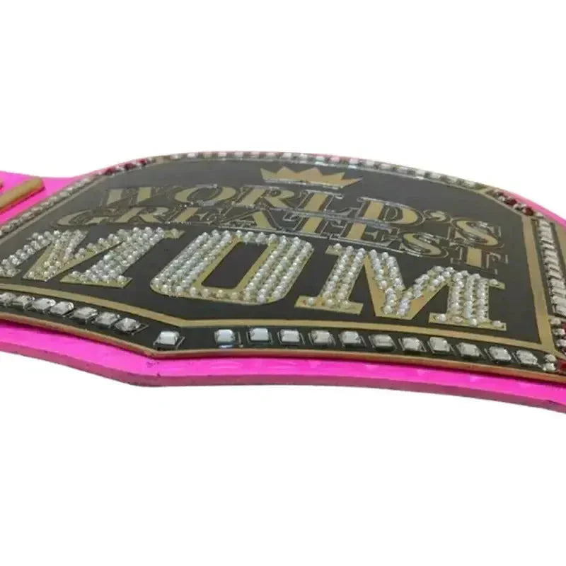 World’s Greatest Mom Wrestling Championship Belt ChampionshipBeltUS