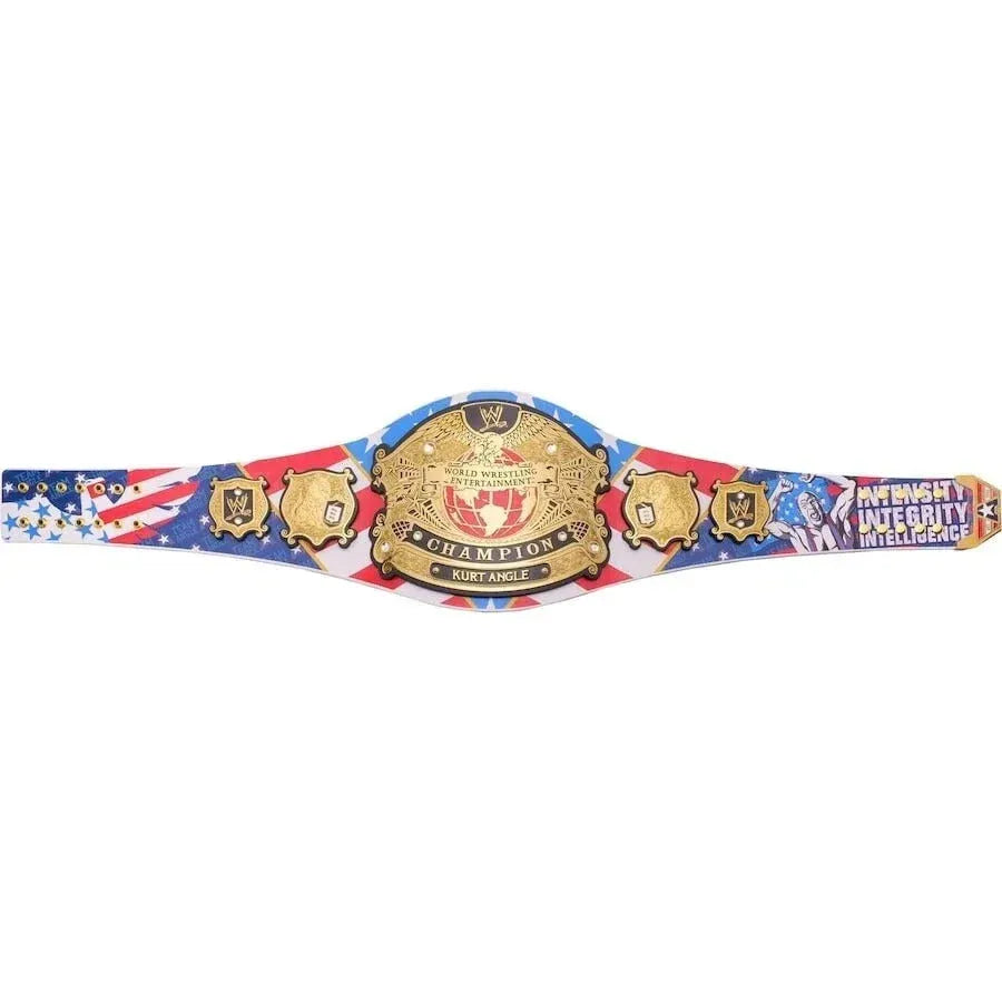 Kurt Angle Signature Series Wrestling Championship Replica Title Belt ChampionshipBeltUS
