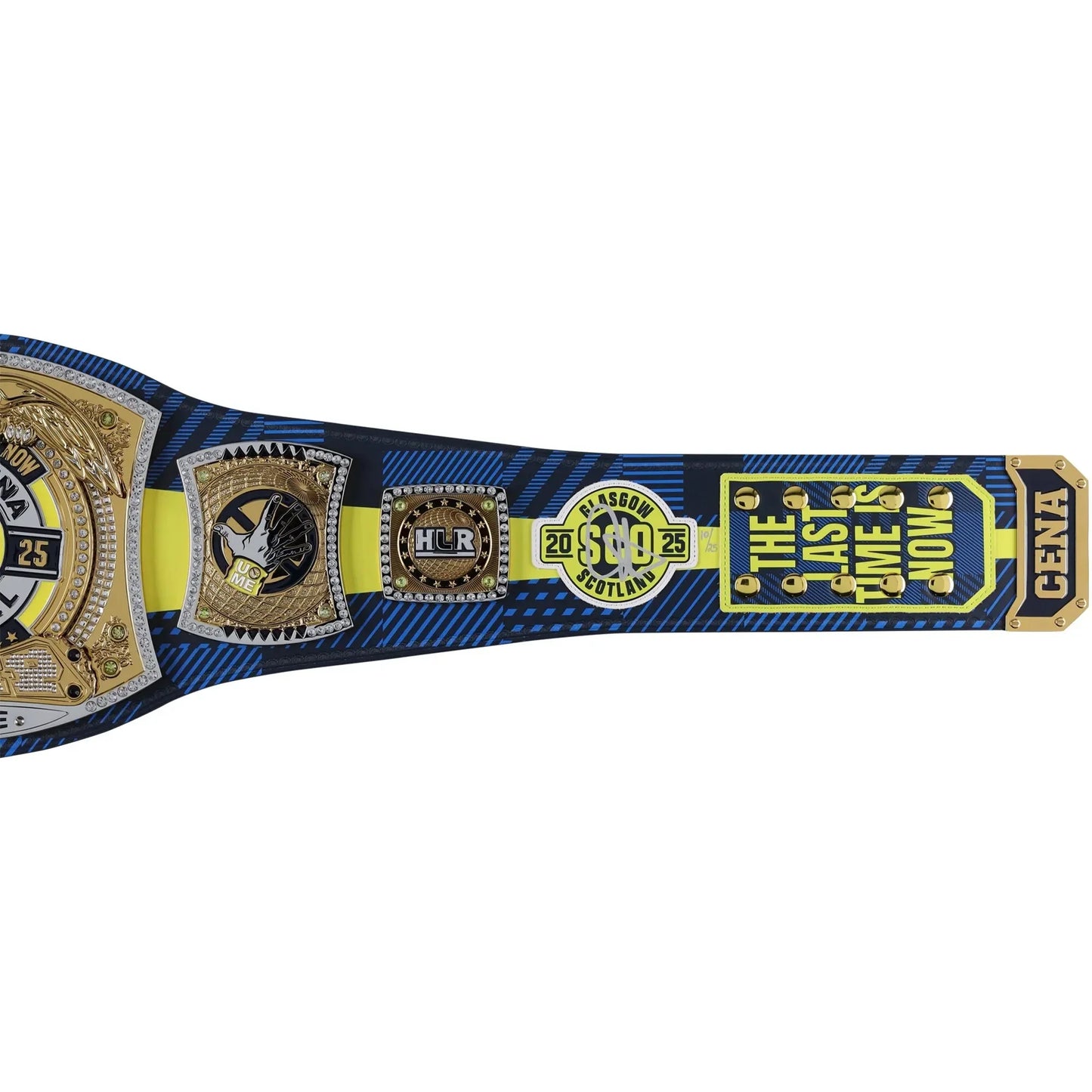 John Cena WWE Farewell Tour Brussels Replica Title Belt - Limited Edition of 25 (Copy) ChampionshipBeltUS