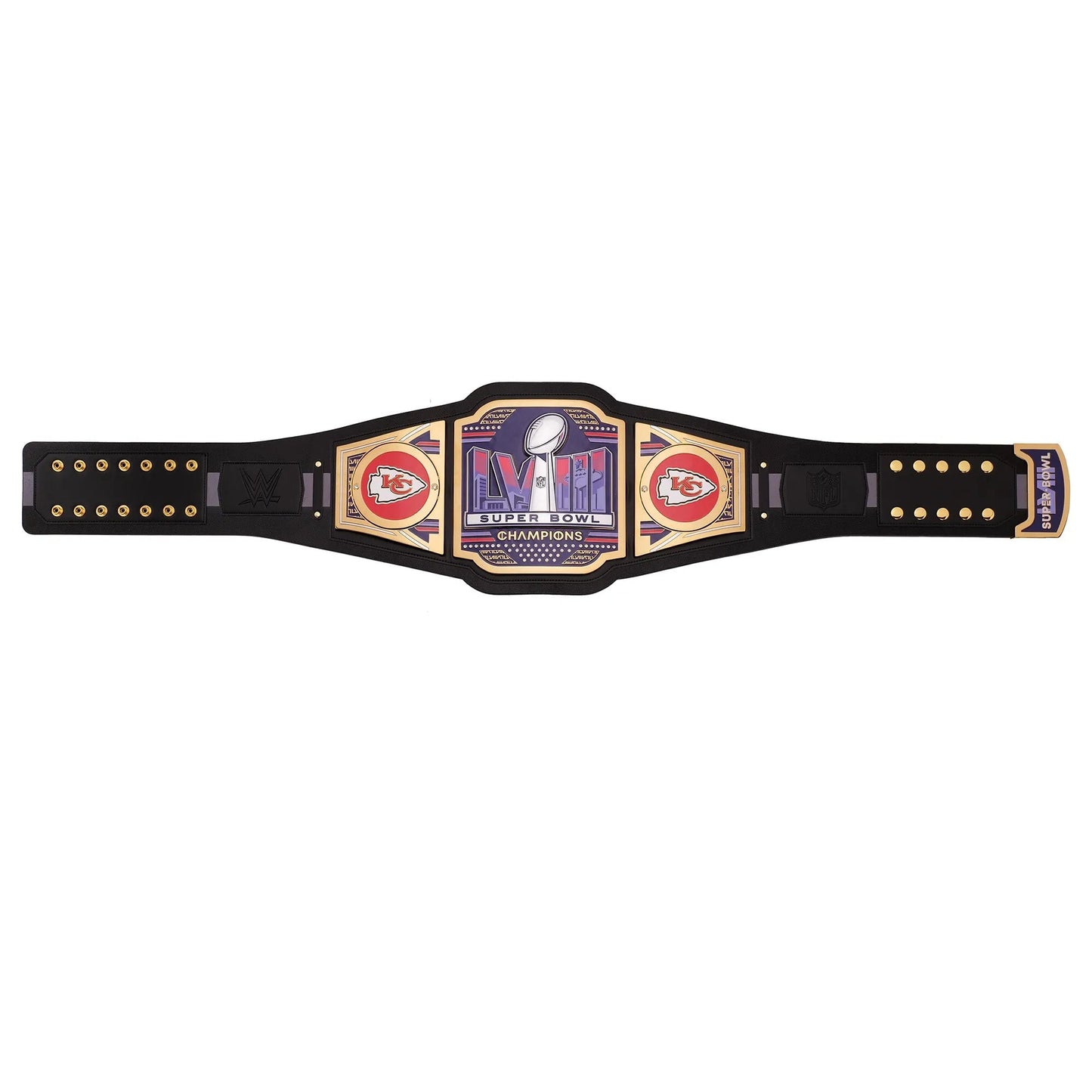 Kansas City Chiefs Super Bowl LVIII Champions WWE Legacy Title Belt ChampionshipBeltUS