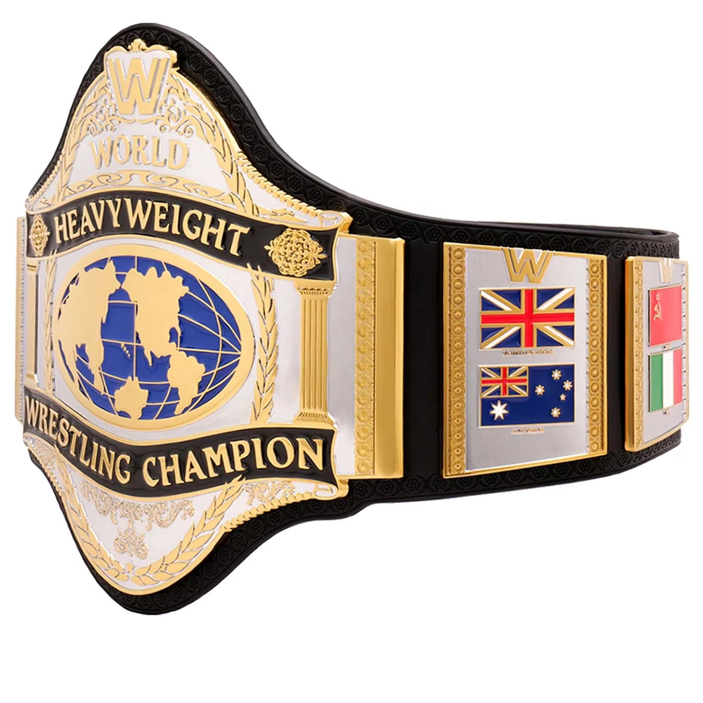 WWE Championship 1986 Retro Replica Title Belt (Copy) ChampionshipBeltUS