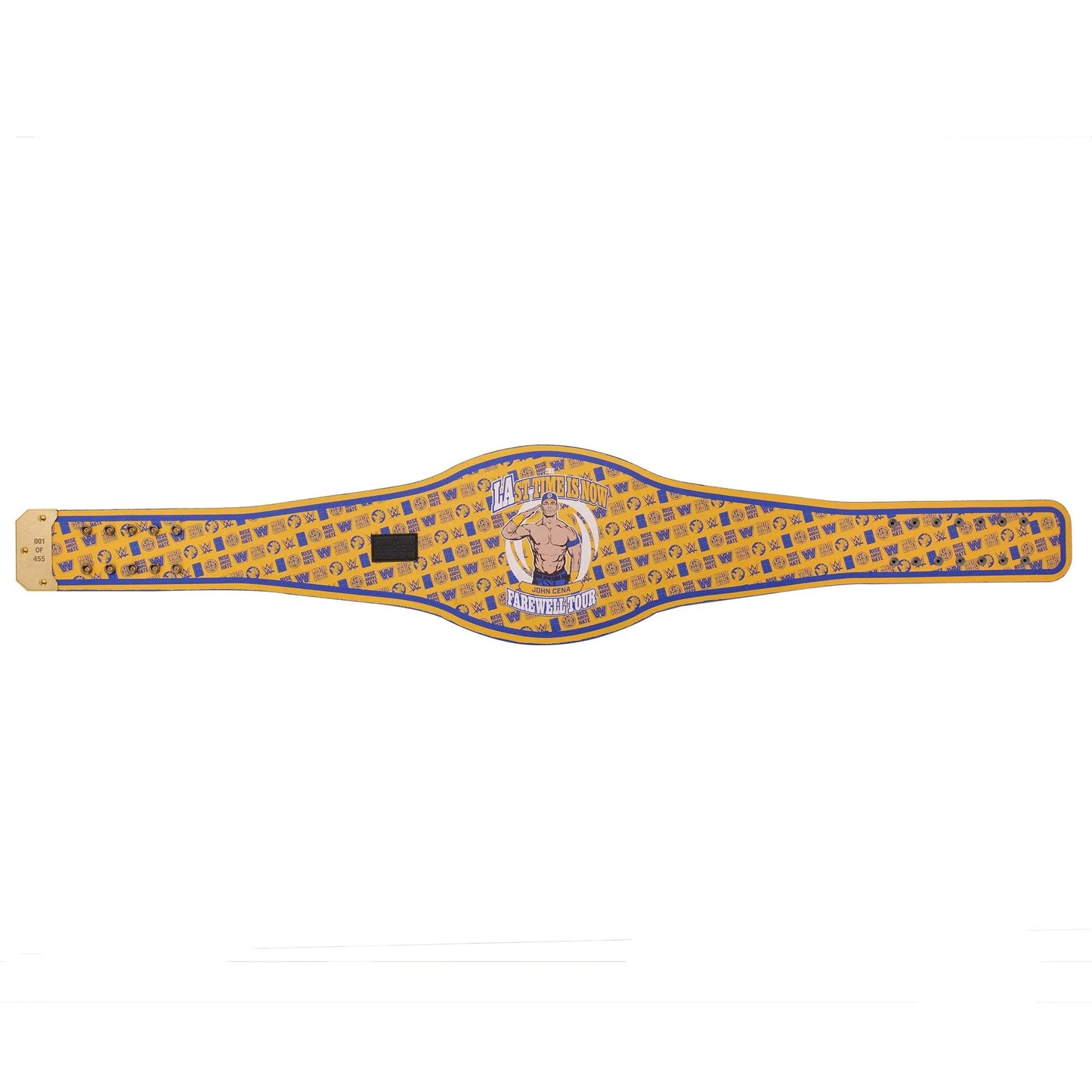 John Cena Farewell Tour 2025 Money In The Bank Los Angeles Spinner Championship Replica Title Belt (Copy) ChampionshipBeltUS