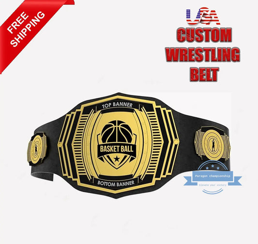 Build Your Own Custom 4lb Heavyweight Wrestling Title Belt – Fully Customizable