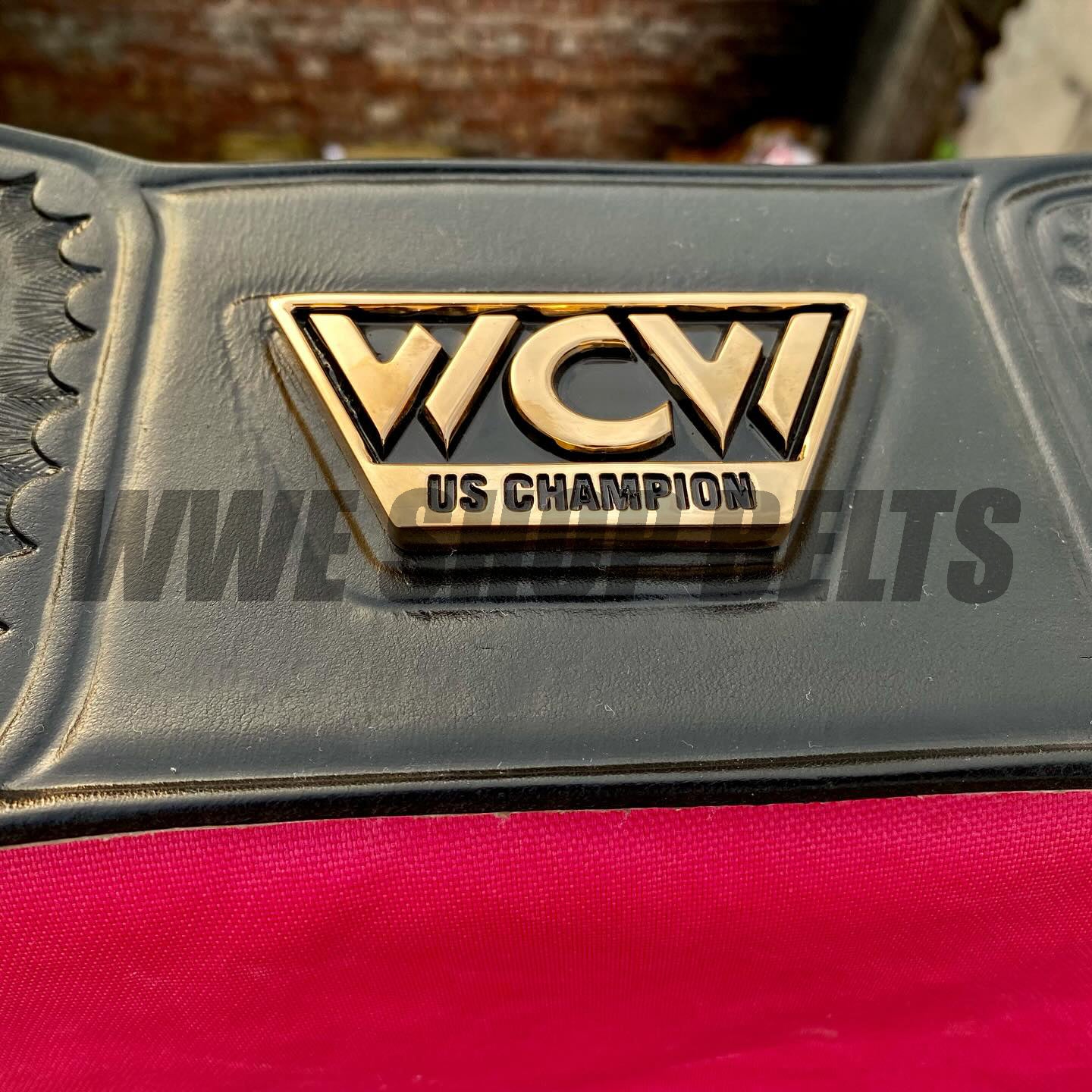 The 24K GOLD WCW United States Premium CNC Championship Belt Replica