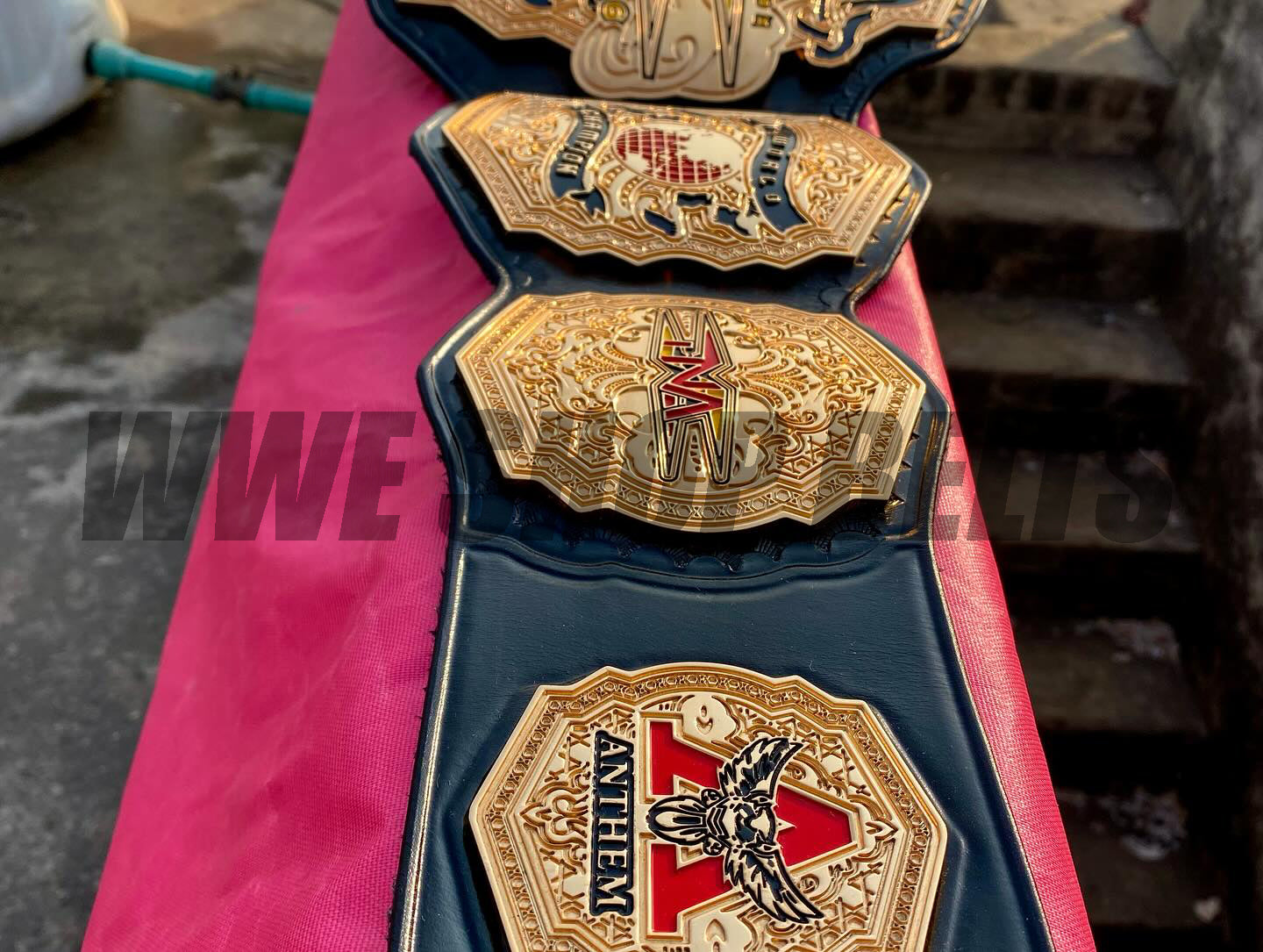 The 24K GOLD TNA World Champion Premium CNC Championship Belt Replica