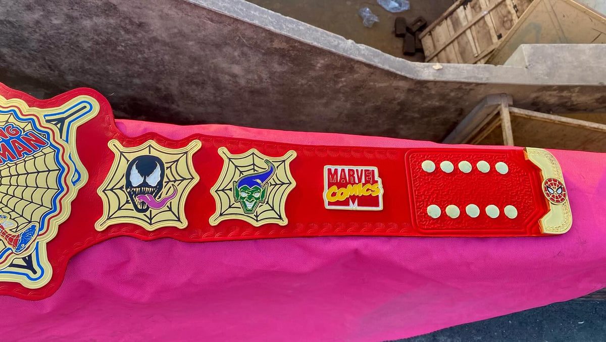 The Amazing Spider-Man Red Championship Belt