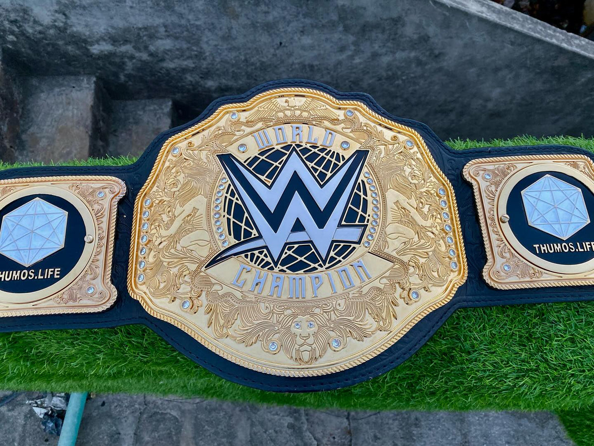 World Champion Custom Gold Championship Belt