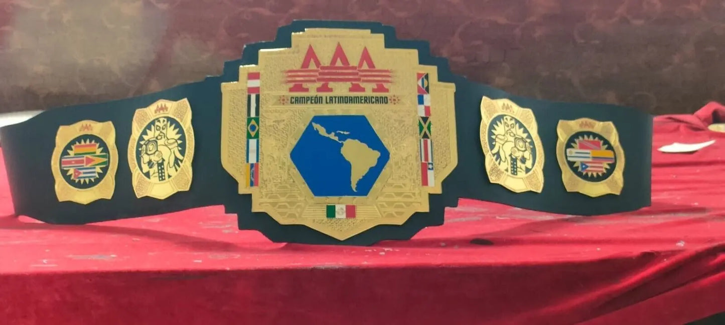 AAA Wrestling Championship Latin American Campeon Latino american belt