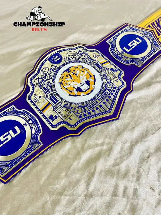 LSU Geaux Tigers Championship Belt: Show Your Team Pride