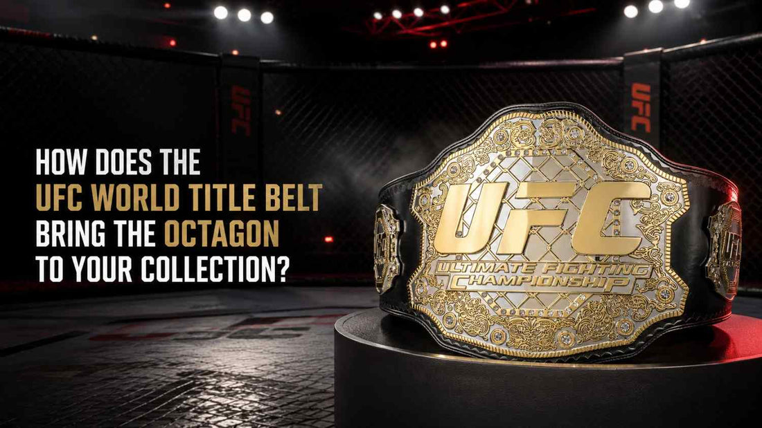 A UFC title belt means something different than a wrestling belt