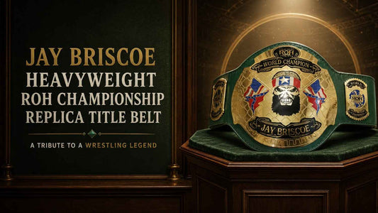 Jay Briscoe Heavyweight ROH Championship Replica Title Belt: A Tribute to a Wrestling Legend