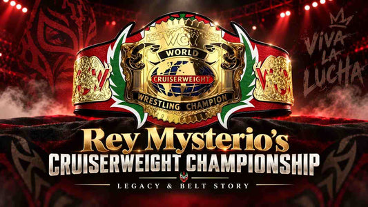 Rey Mysterio’s Cruiserweight Championship Legacy & Belt Story