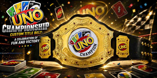 UNO Championship Custom Title Belt: A Celebration of Fun and Victory