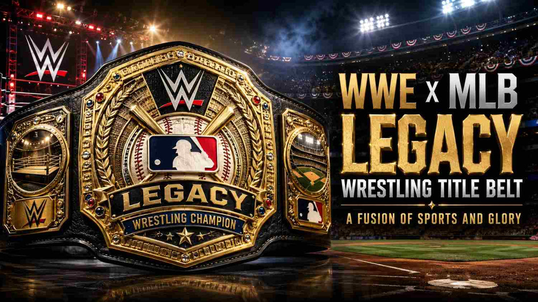 WWE x MLB Legacy Wrestling Title Belt: A Fusion of Sports and Glory