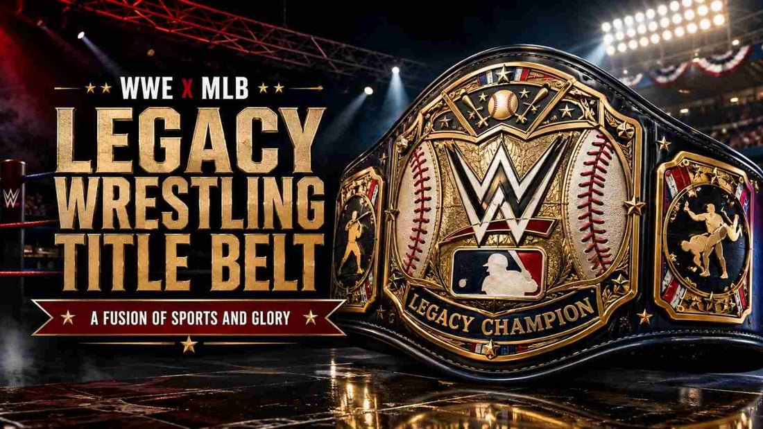 WWE x MLB Legacy Wrestling Title Belt: A Fusion of Sports and Glory