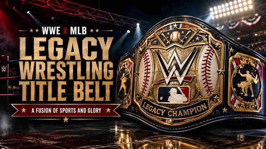 WWE x MLB Legacy Wrestling Title Belt: A Fusion of Sports and Glory