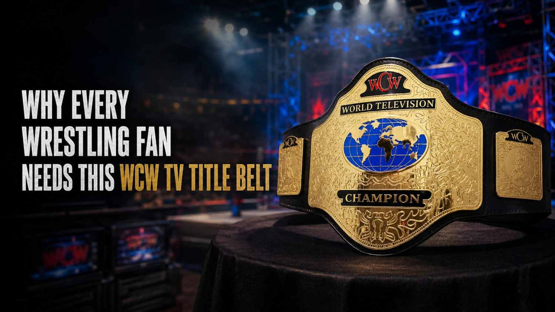 Why Every Wrestling Fan Needs This WCW Television World Championship Replica Title Belt