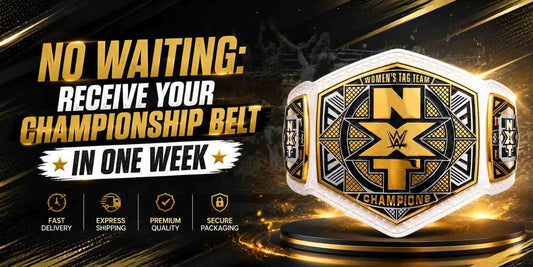No Waiting: Receive Your Championship Belt in One Week